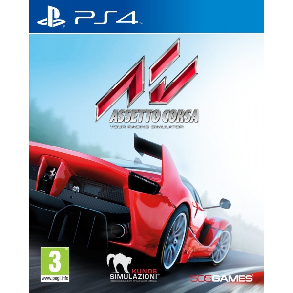 Assetto Corsa PS4 Game (Includes Performance Pack DLC)